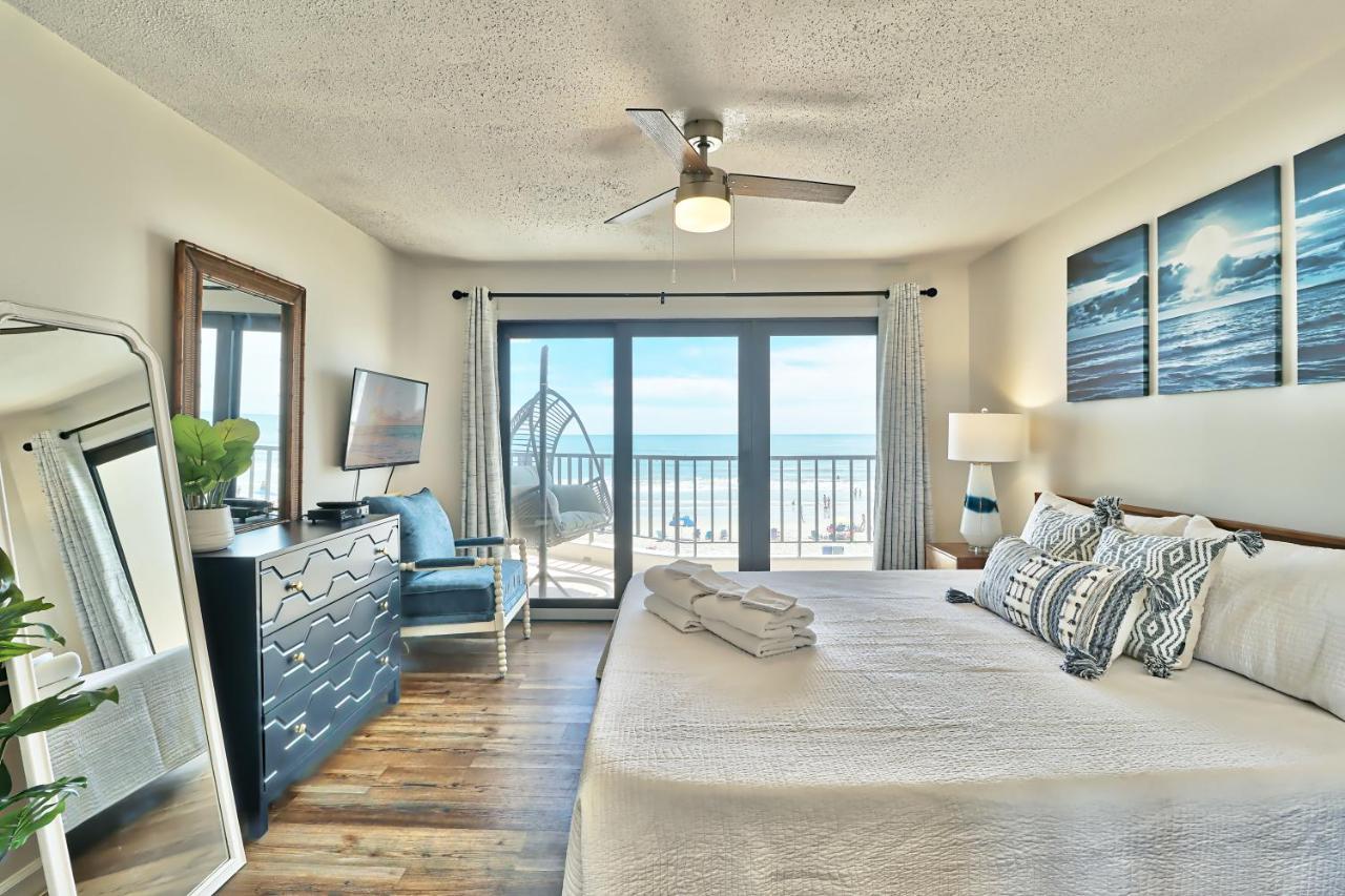 Direct Ocean Front 3Br 3Ba Beach Front 默特尔比奇 外观 照片