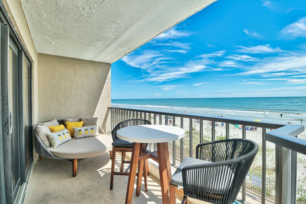 Direct Ocean Front 3Br 3Ba Beach Front 默特尔比奇 外观 照片
