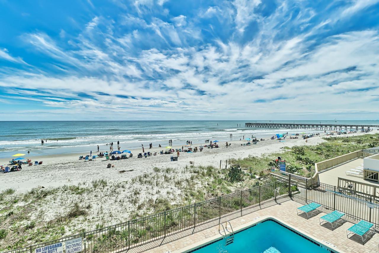 Direct Ocean Front 3Br 3Ba Beach Front 默特尔比奇 外观 照片