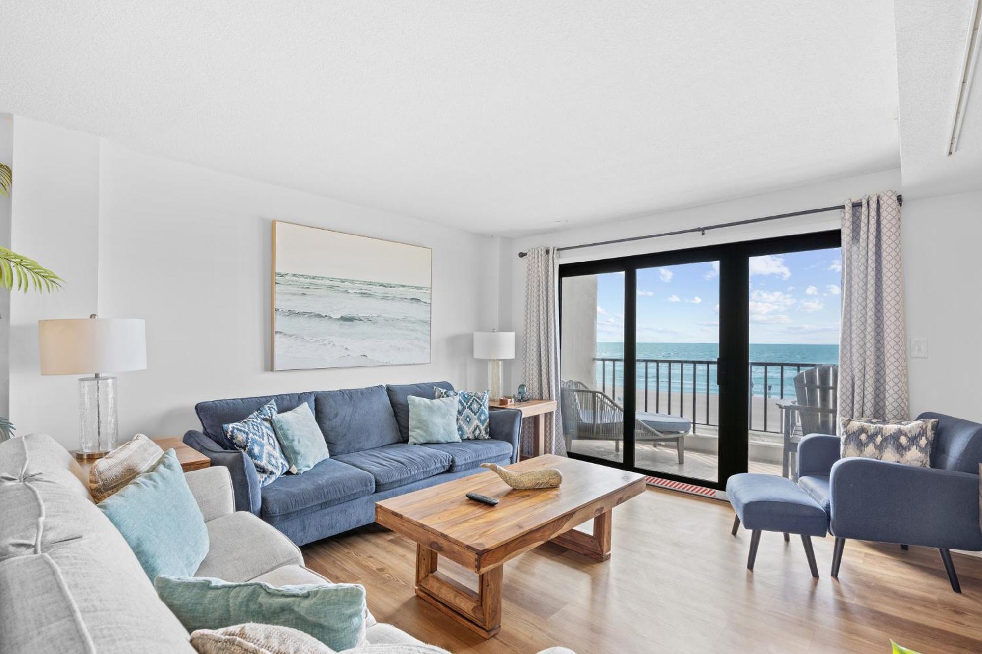 Direct Ocean Front 3Br 3Ba Beach Front 默特尔比奇 外观 照片