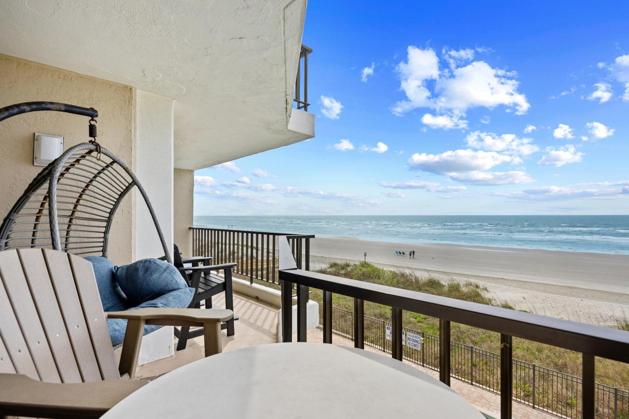 Direct Ocean Front 3Br 3Ba Beach Front 默特尔比奇 外观 照片