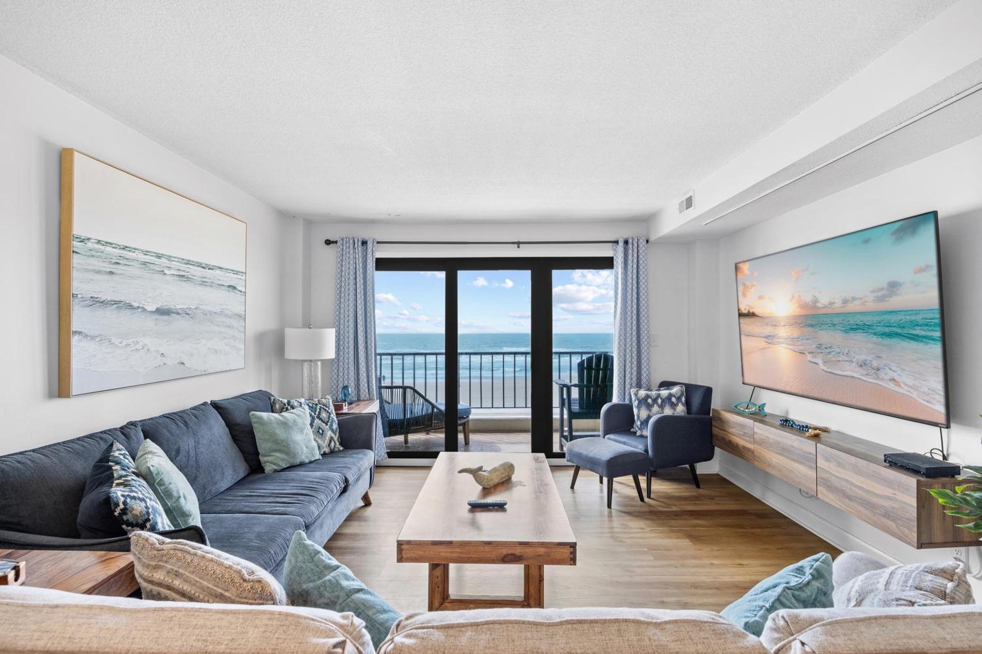 Direct Ocean Front 3Br 3Ba Beach Front 默特尔比奇 外观 照片