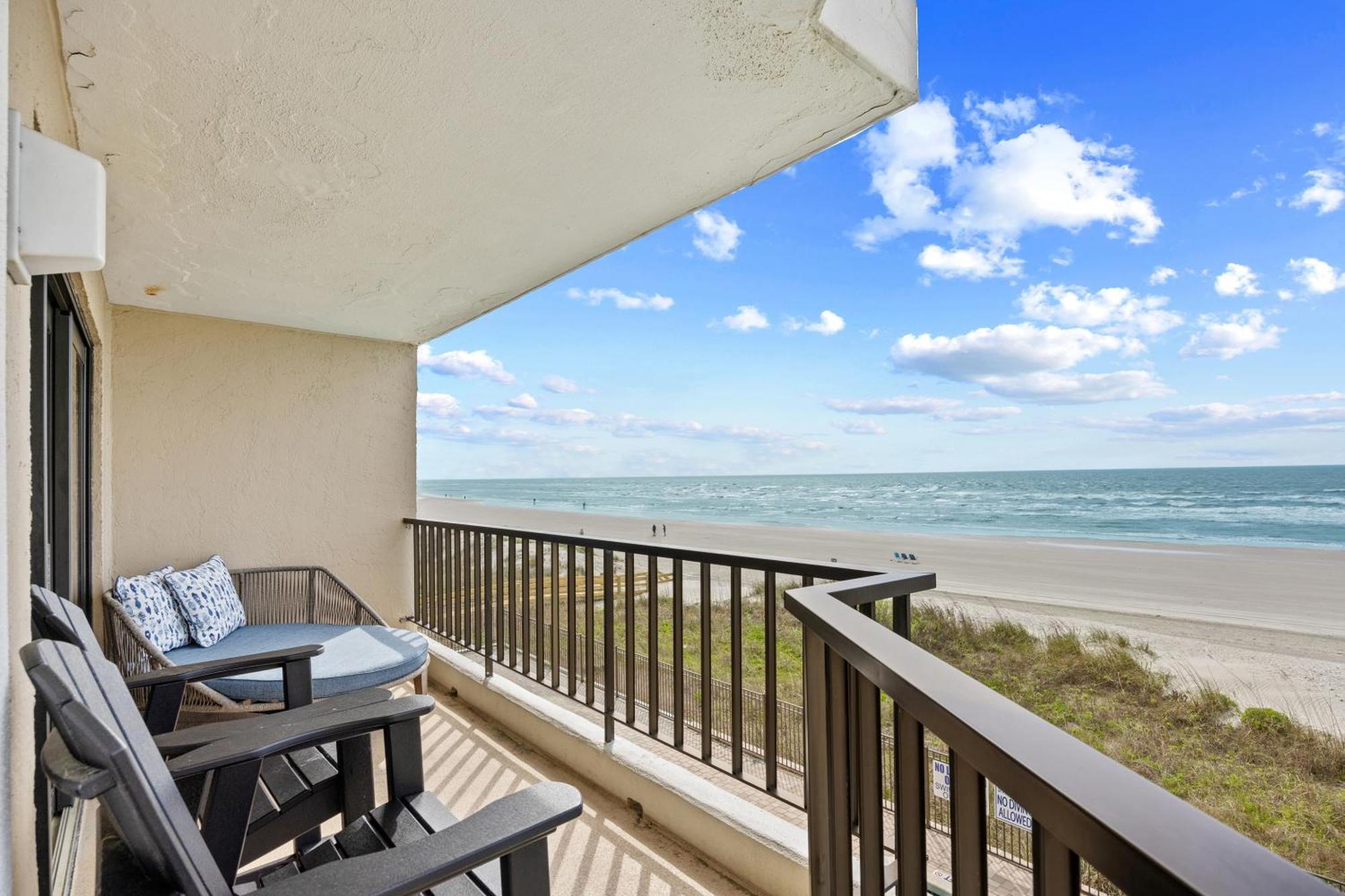 Direct Ocean Front 3Br 3Ba Beach Front 默特尔比奇 外观 照片